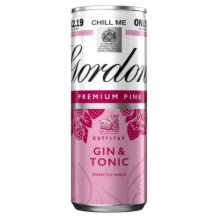 Gordons Pink Gin & Tonic 12x250ml
