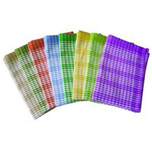 Ramon Colour Check Tea Towels 10x10's