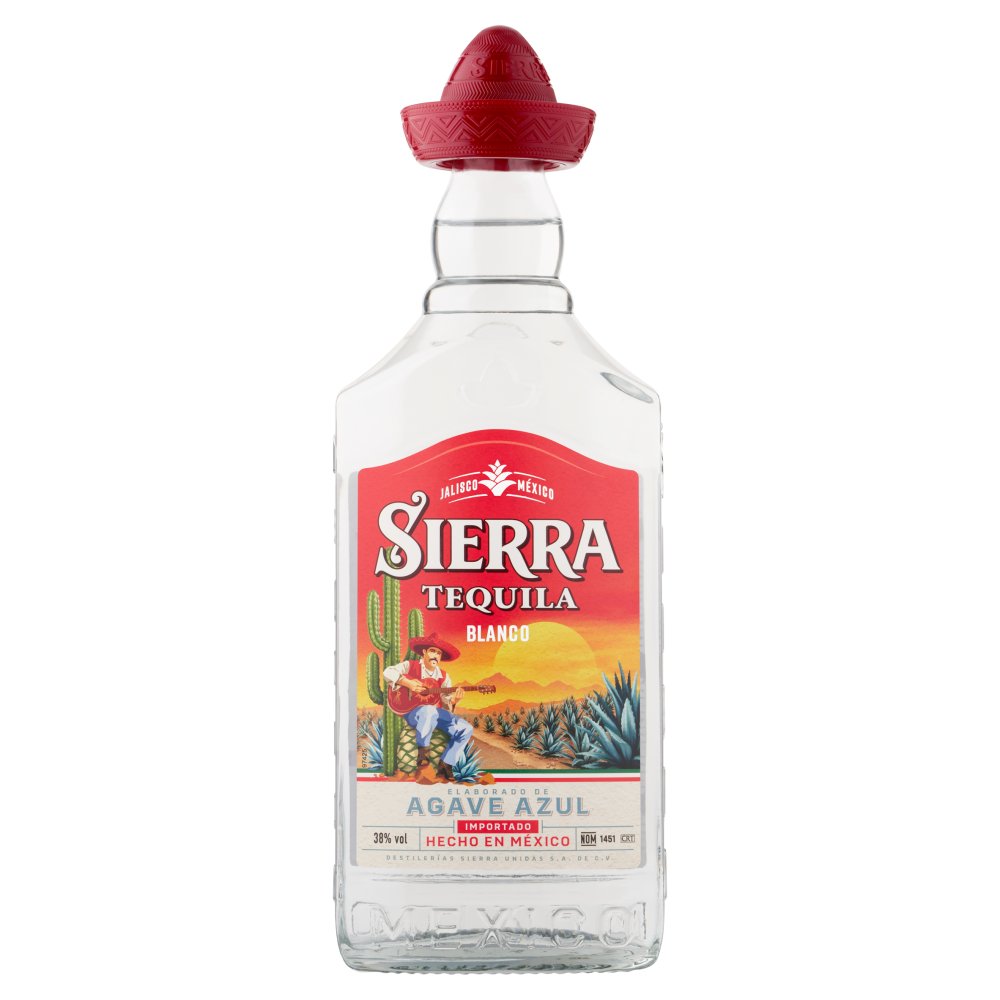 Sierra Tequila Blanco 50cl 50Cl × 6