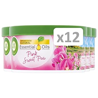 Airwick Gel Tin Sweetpea 12x70g