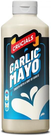 Crucials Garlic Mayonnaise Squeezy Sauce 1x1ltr