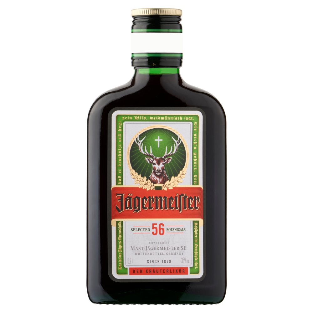 Jägermeister Herbal Liqueur 200ml 20Cl × 6