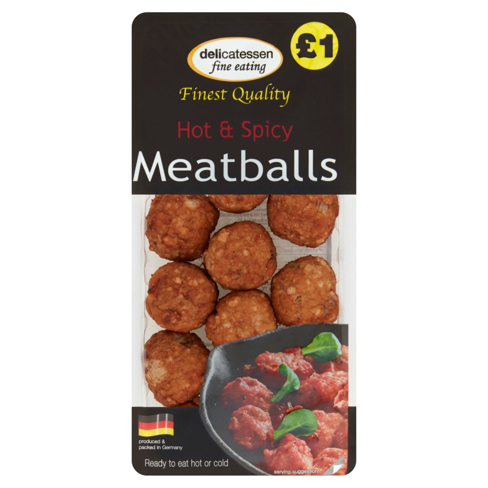 Delicatessen Fine Eating Spicy Meatballs 1x200g