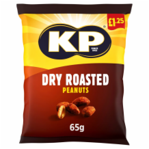 Kp Dry Roast Nuts Box 16x65g