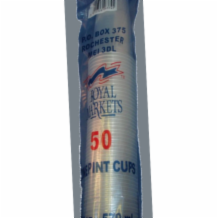Royal Plastic Pint Glass 1x50's