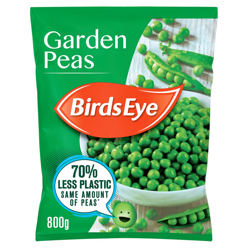 Birds Eye Garden Peas 800g 800g × 8
