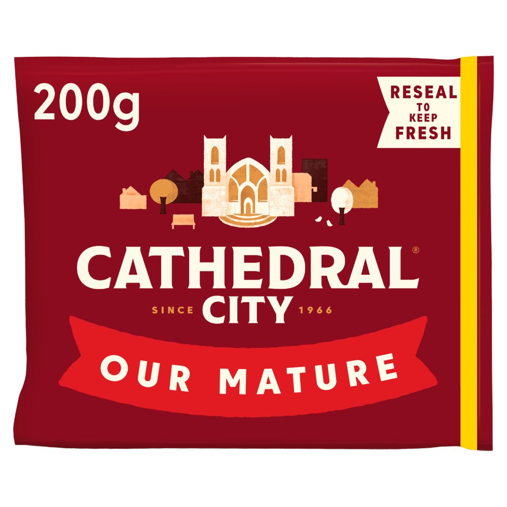 Cathedral City Our Mature Cheddar 200g   200g × 6