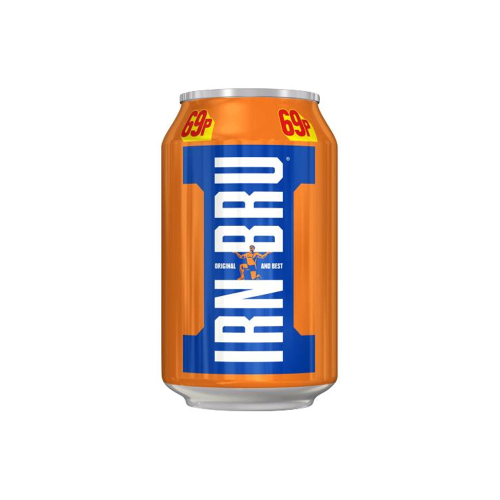 Irn Bru Regular Pack Can 4x330ml