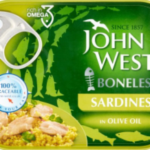 John West Sardines In Olive Oil 12x120g