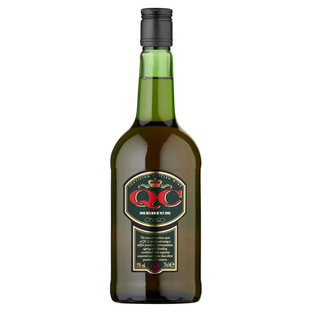 QC Medium British Fortified Wine 70cl 70Cl × 6