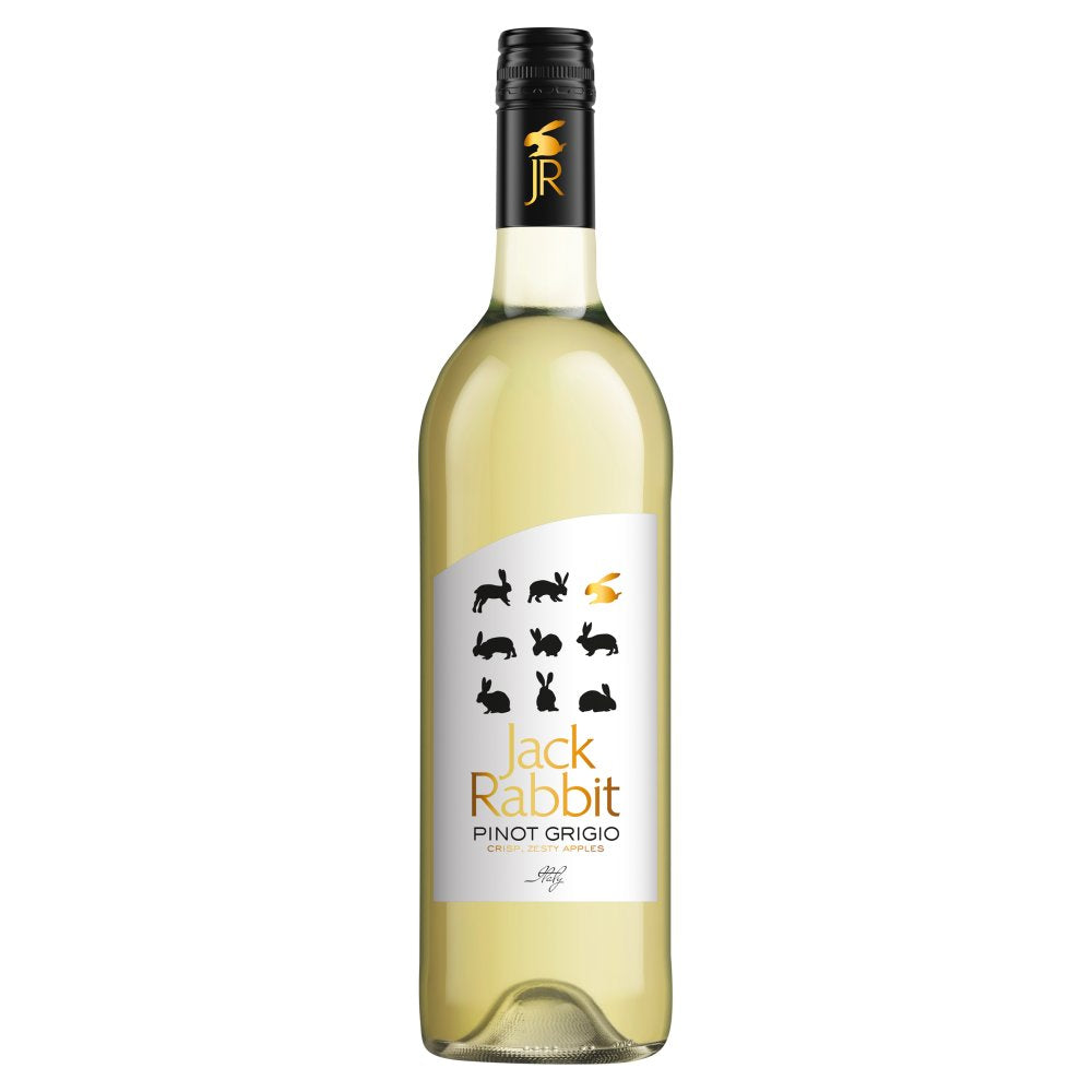 Jack Rabbit Pinot Grigio White Wine 75cl 75Cl × 6
