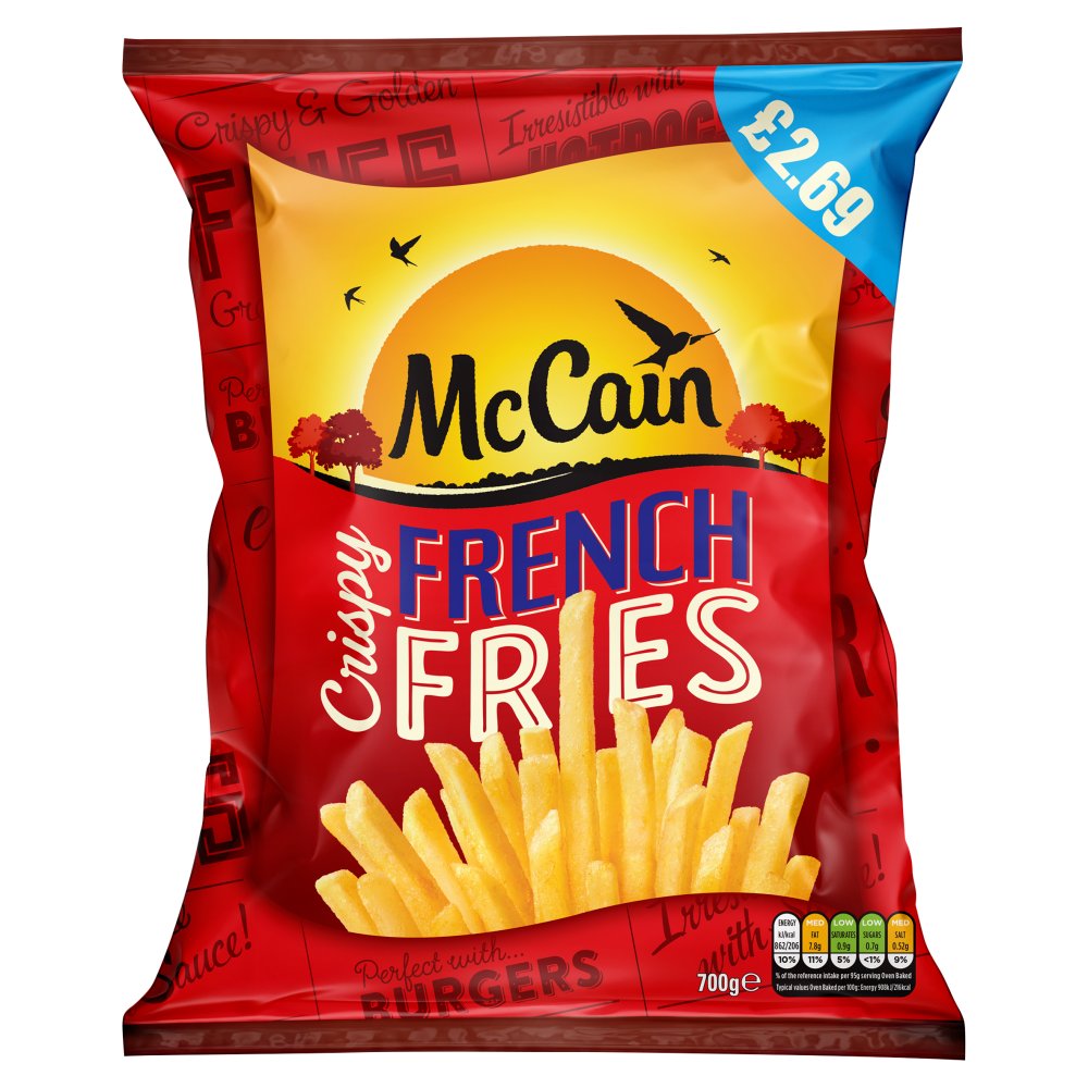 McCain Crispy French Fries 700g 700g × 1