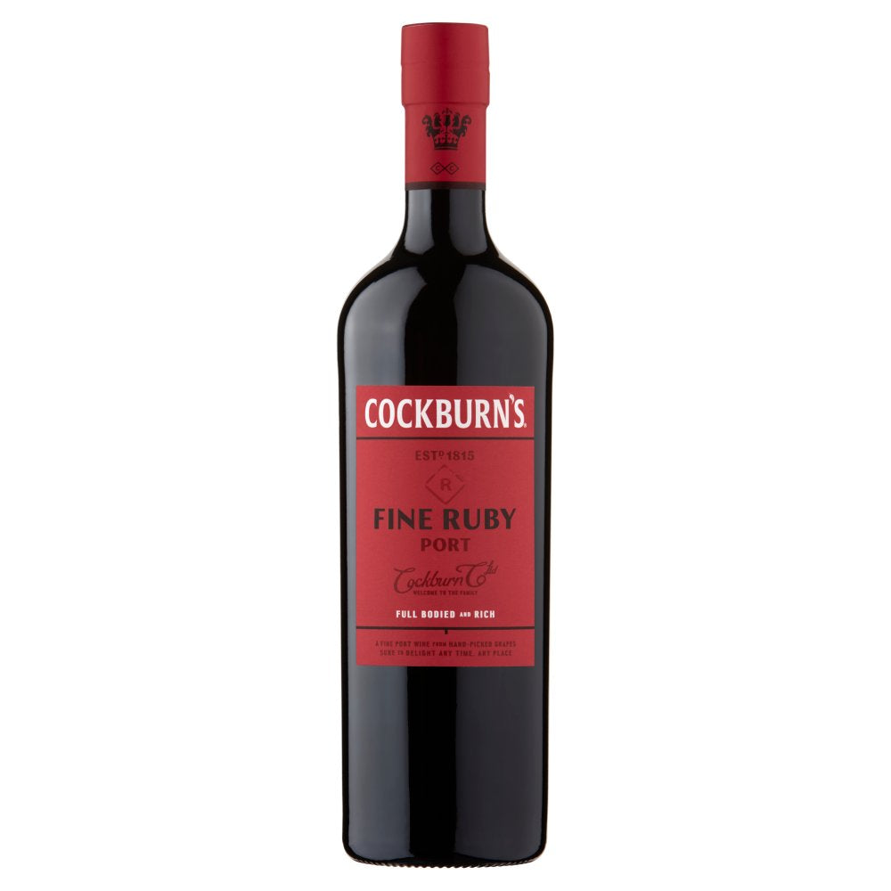 Cockburn's Fine Ruby Port 75cl 75Cl × 6