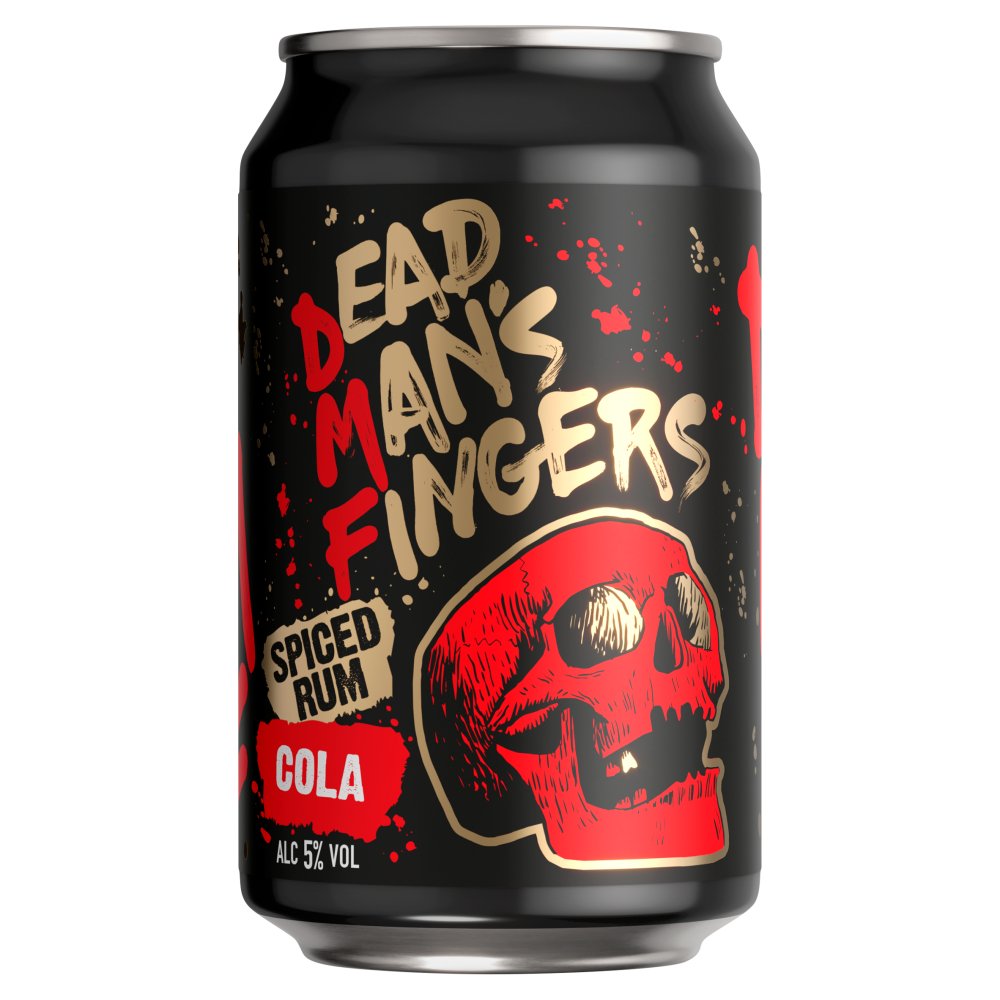 Dead Man's Fingers Spiced Rum & Cola 5% 330ml 330ml × 12 × 1