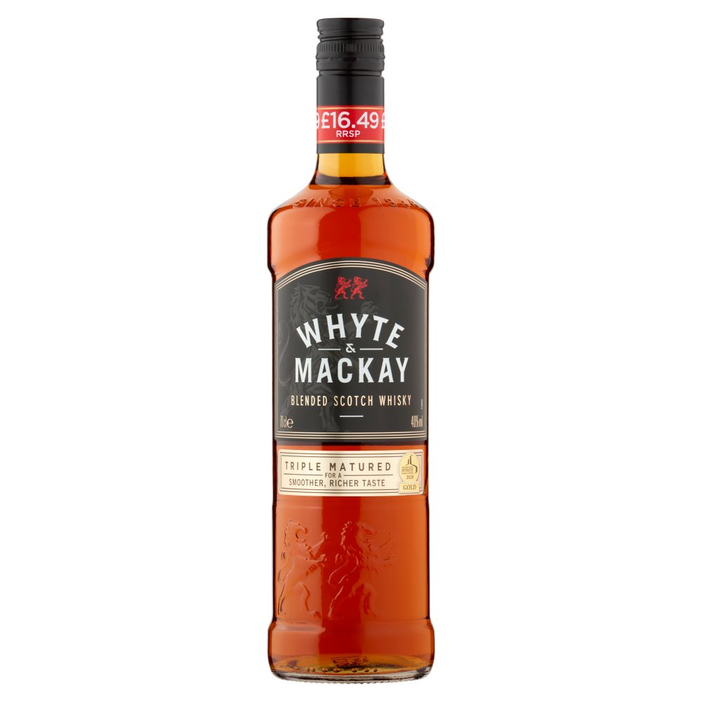 Whyte & Mackay Blended Scotch Whisky 70cl 70Cl × 1
