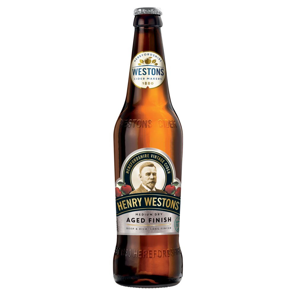 Henry Westons Aged Finish Cider 500ml 500ml × 8 × 1