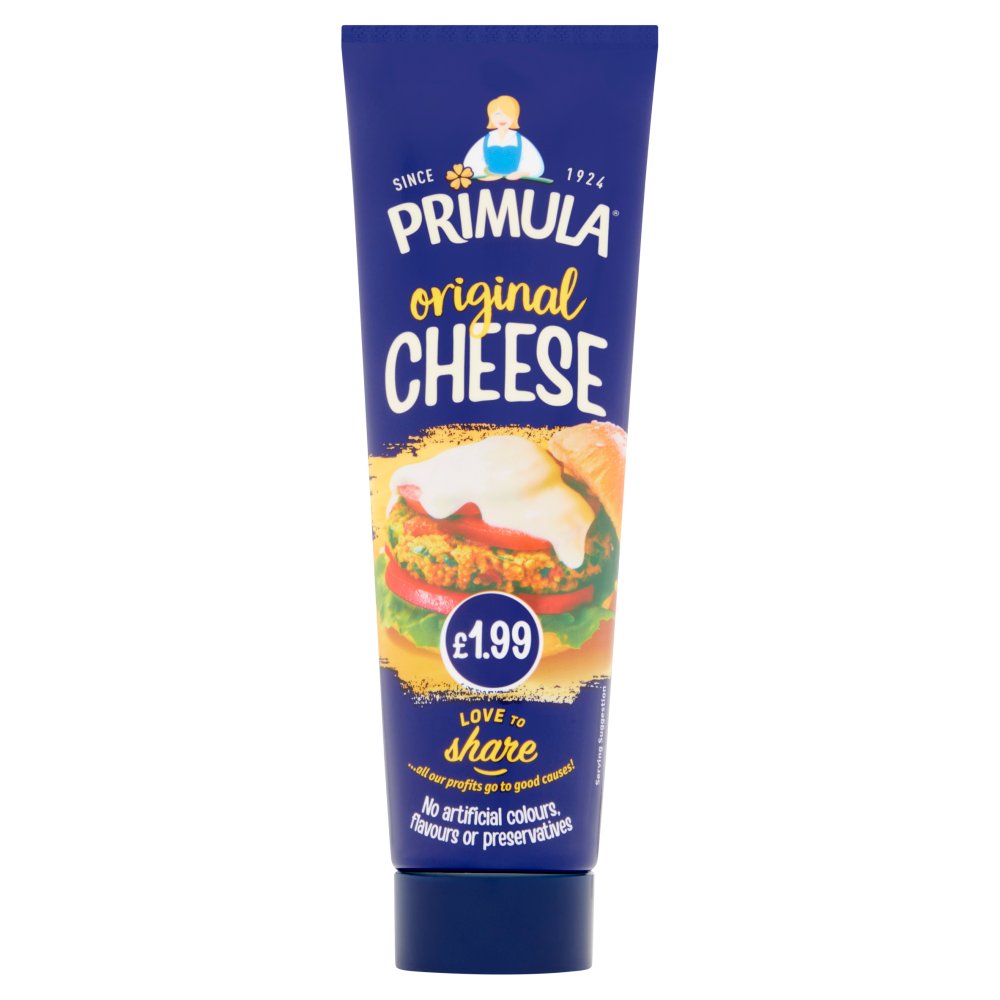 Primula Original Cheese 140g £1.99 140g × 6 × 1