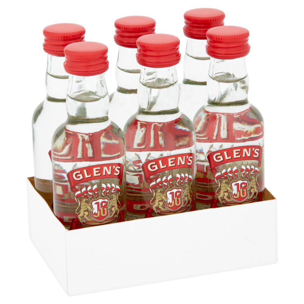 Glen's Vodka 5cl 5Cl × 6 × 1