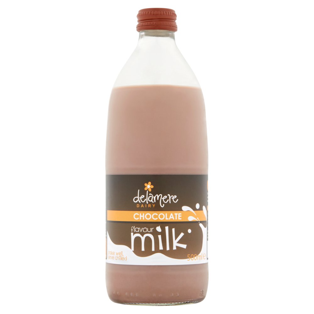 Delamere Dairy Chocolate Flavour Milk 500ml 500ml × 12