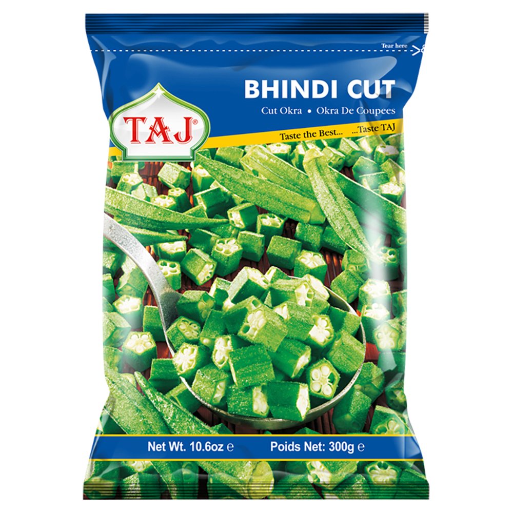 Taj Cut Okra 300g 340g × 12