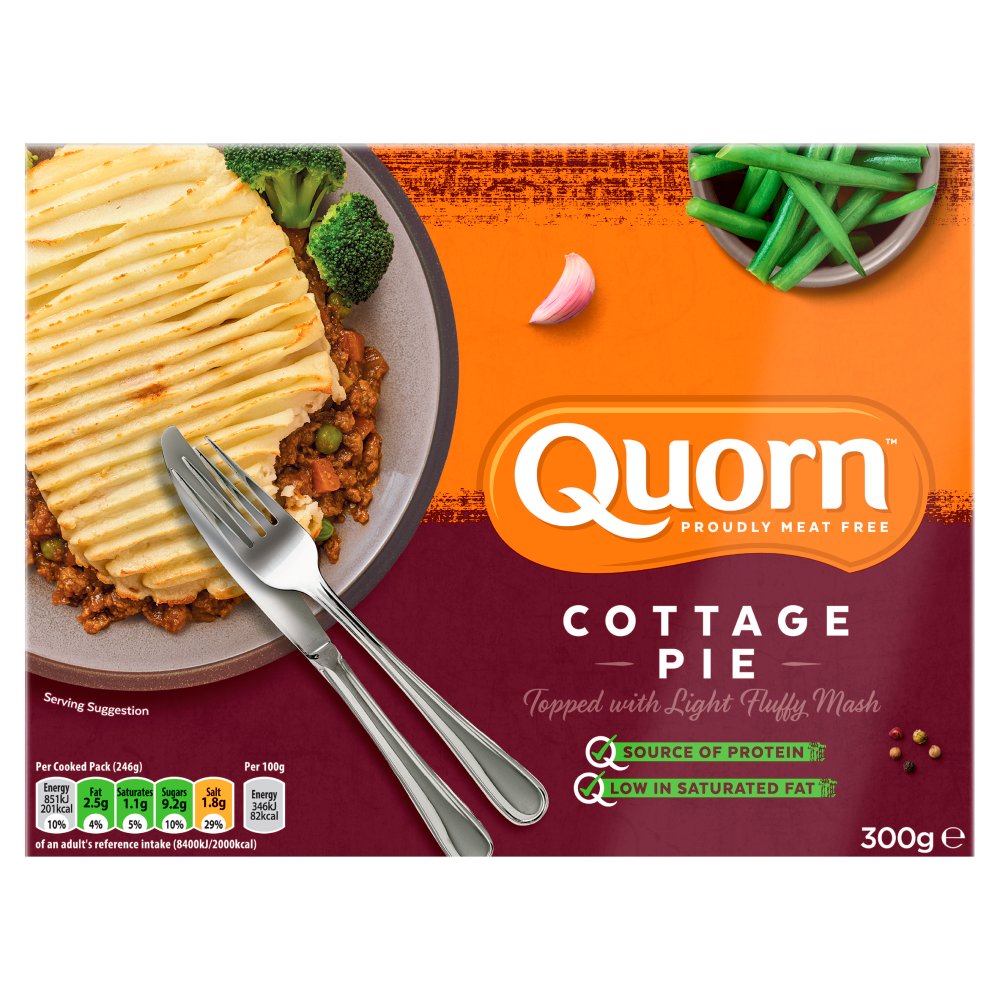 Quorn Cottage Pie Ready Meal 300g 300g × 1