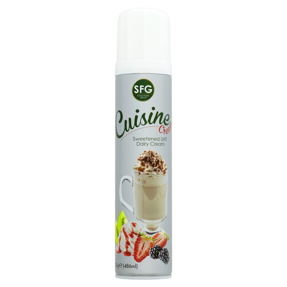 Staple Food Group Cuisine Cream Sweetened UHT Dairy Cream 500g 500g × 1