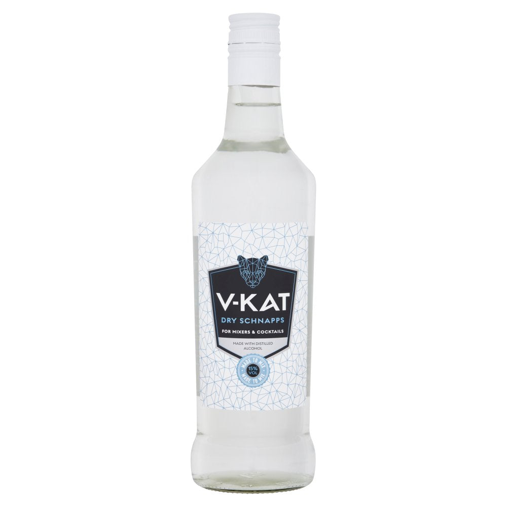 V-Kat Dry Schnapps 70cl 70Cl × 6