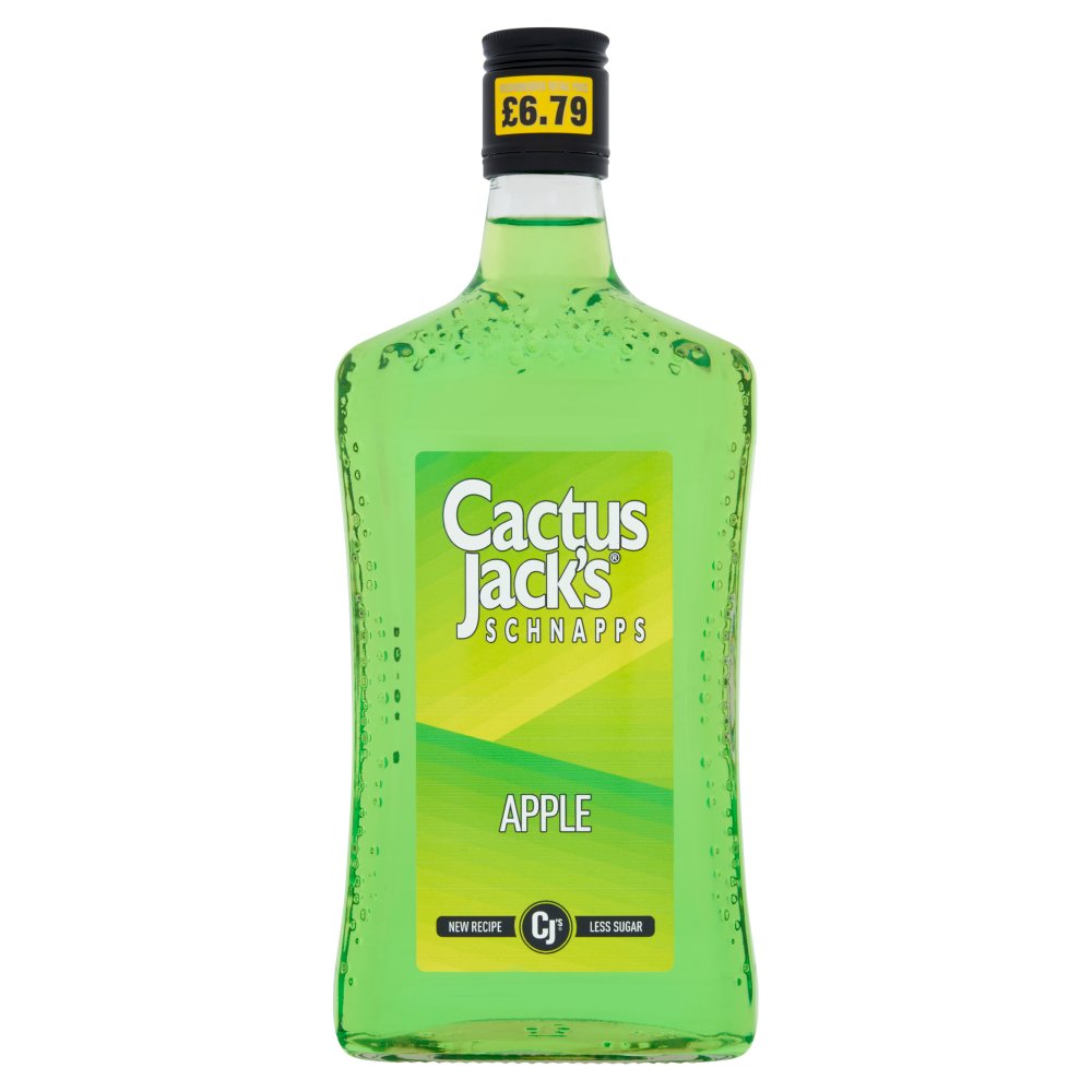 Cactus Jack's Schnapps Apple 50cl 50Cl × 6