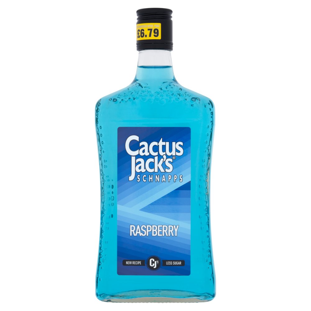 Cactus Jack's Schnapps Raspberry 50cl 50Cl × 6