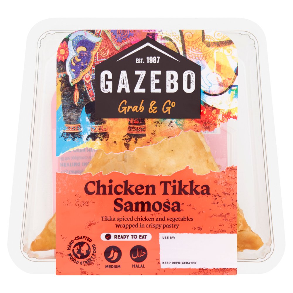 Gazebo Grab & Go Chicken Tikka Samosa 100g 100g × 1