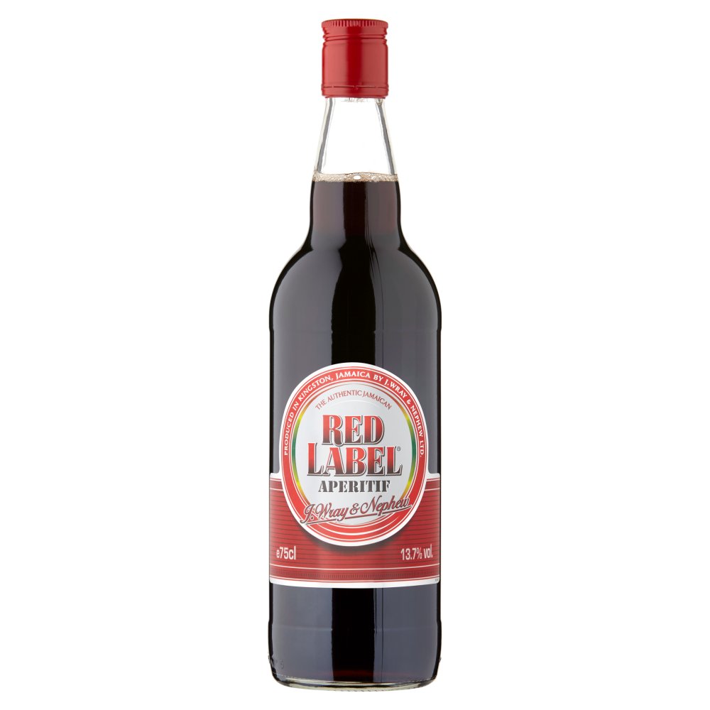 J. Wray & Nephew Red Label Aperitif 75cl 70/75Cl × 6