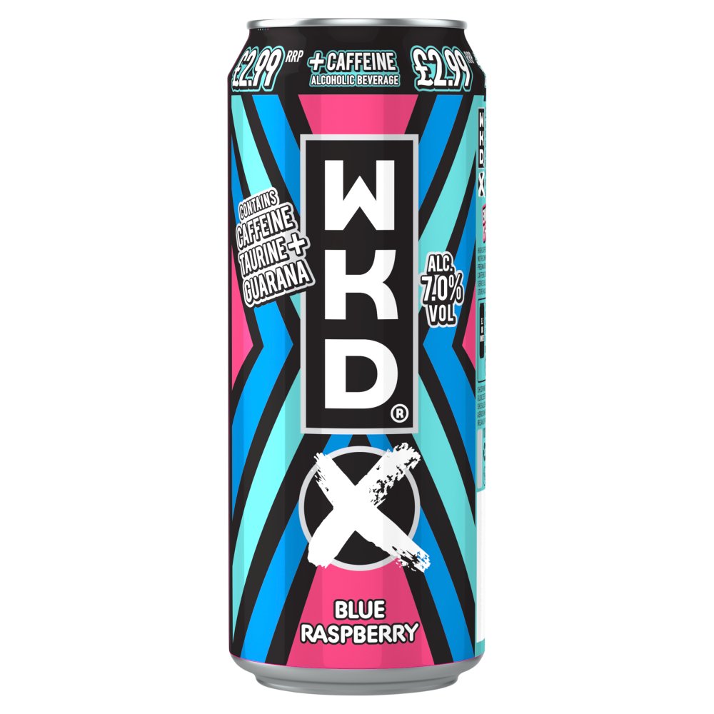 WKD X Blue Raspberry 500ml 500ml × 12 × 1