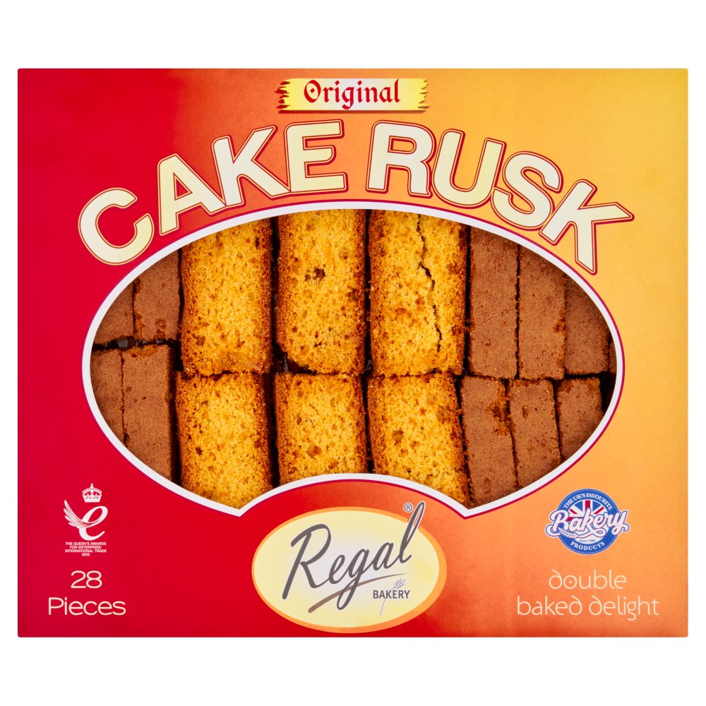 Regal Bakery 28 Original Cake Rusk 570g 28pk × 1