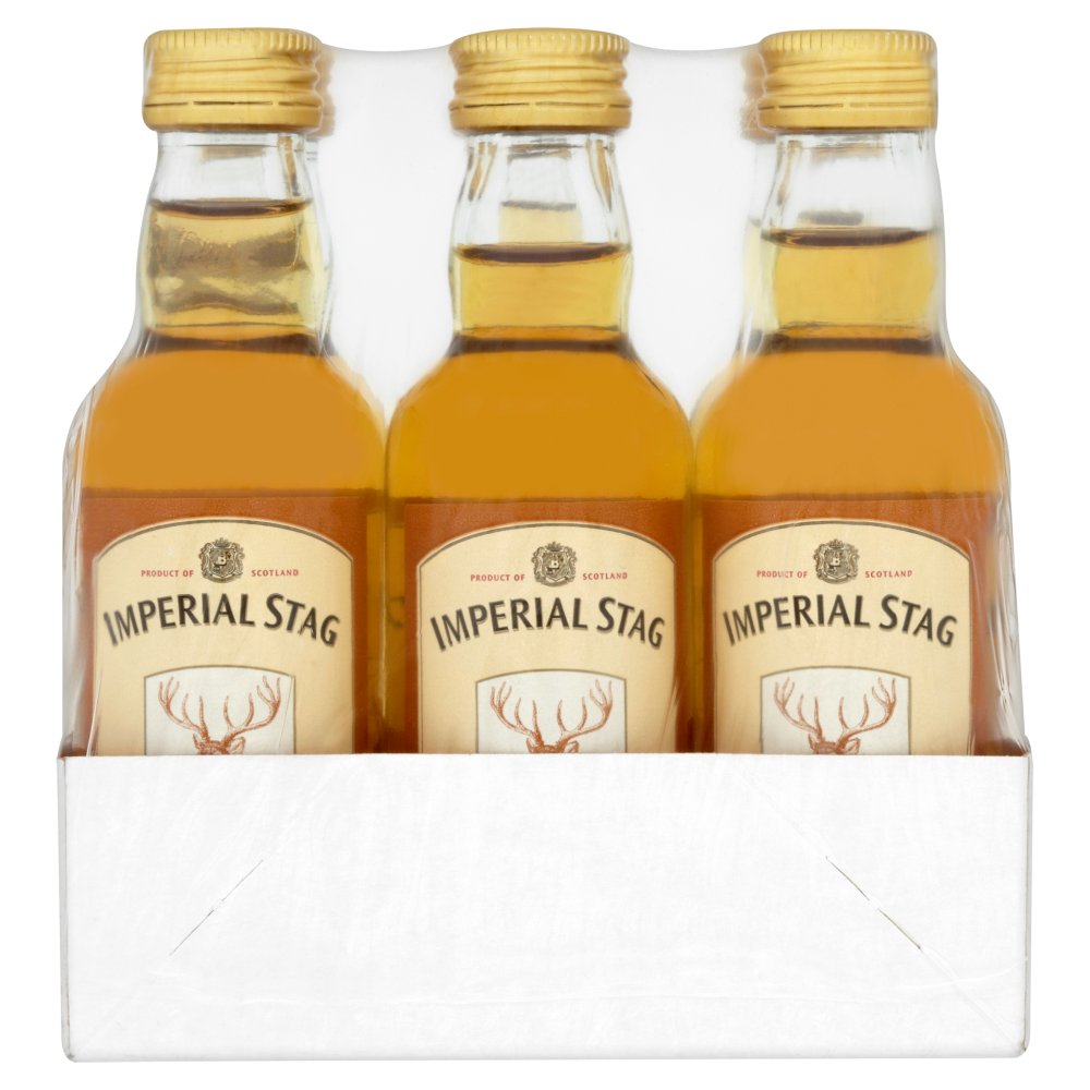 Imperial Stag Finest Scotch Whisky 6 x 5cl 5Cl × 6 × 1