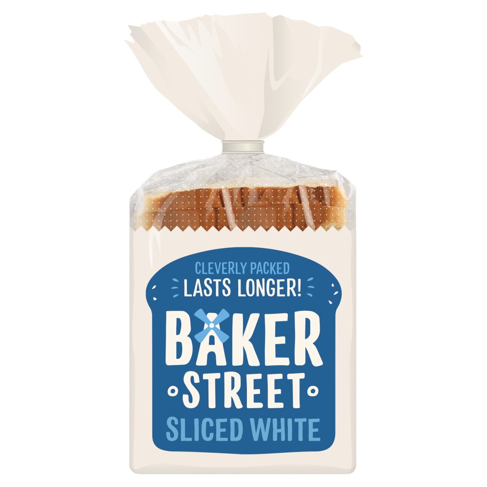 Baker Street White Sliced 550g 550g × 1