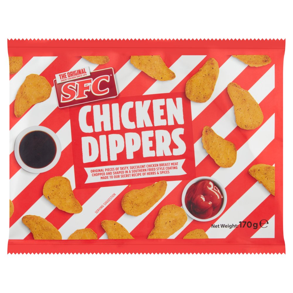 SFC The Original Chicken Dippers 170g 170g × 1