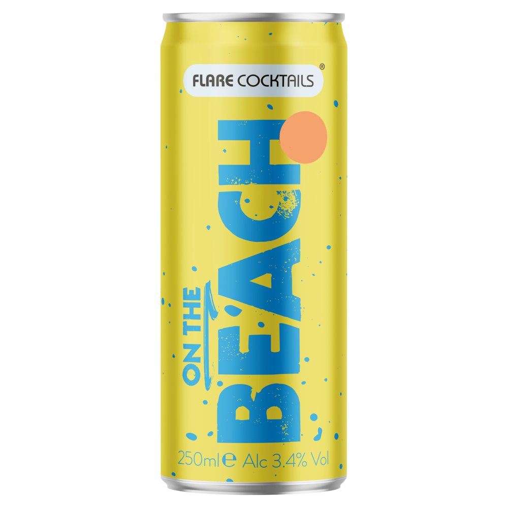 Flare Cocktails On the Beach 250ml 250ml × 12 × 1