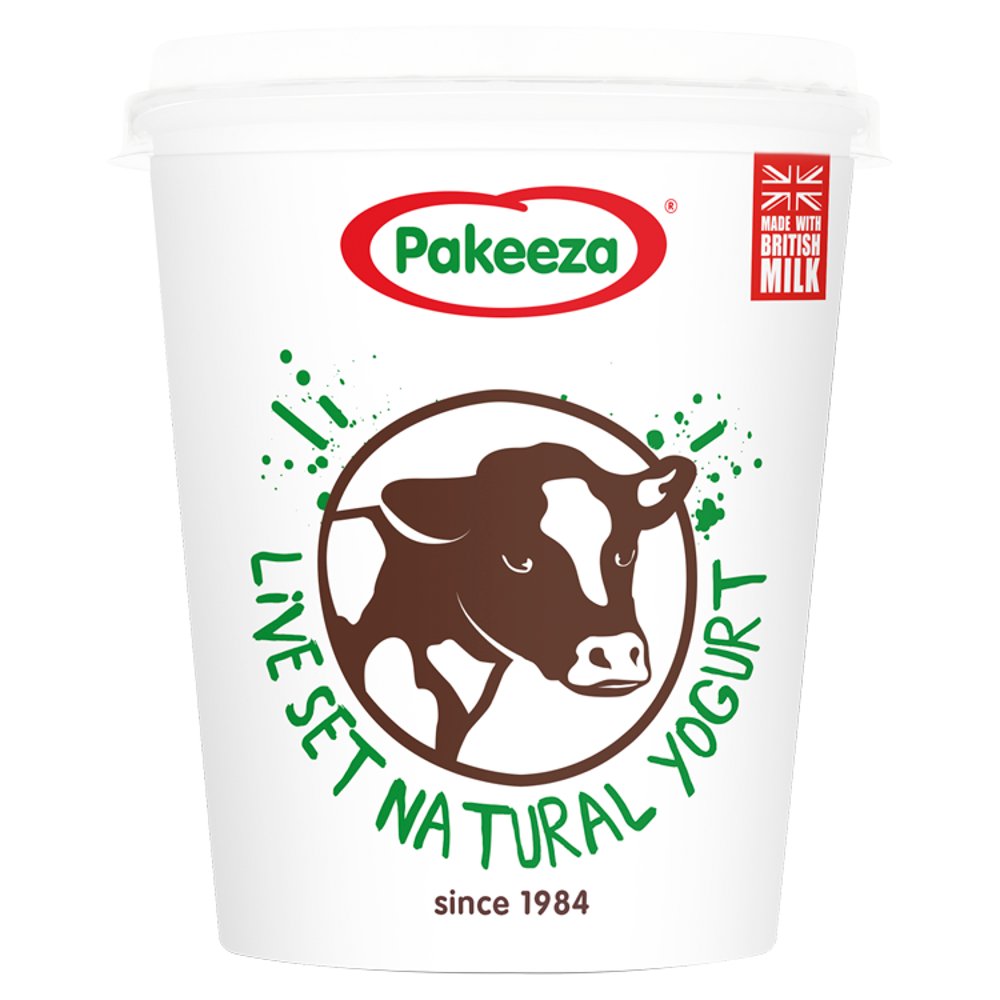 Pakeeza Live Set Natural Yogurt 425g 425g × 6