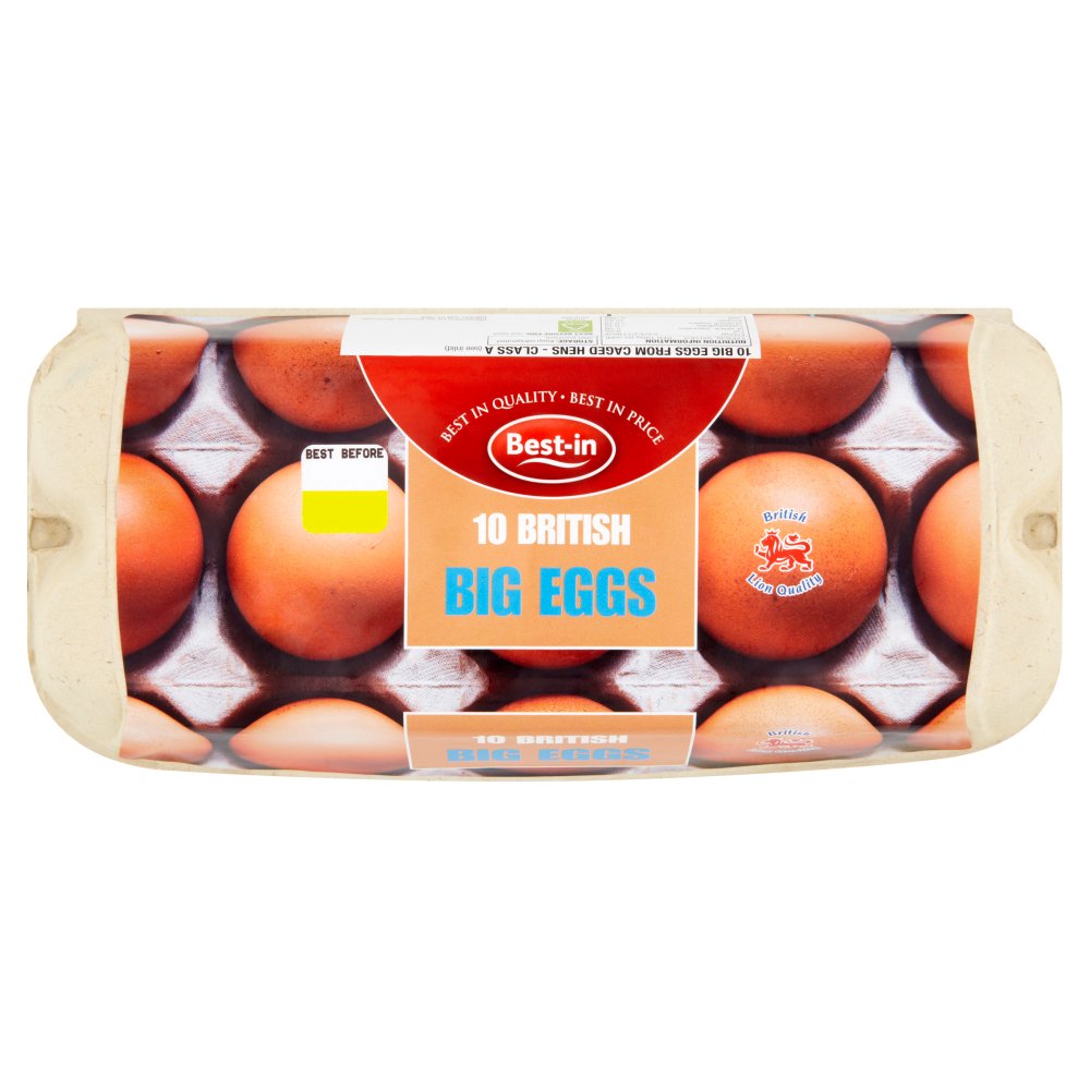 Best-in 10 British Big Eggs 10s × 18