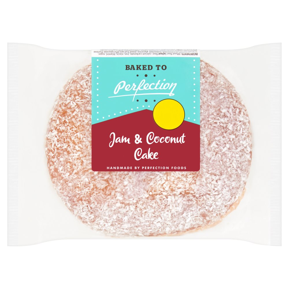 Baked to Perfection Jam & Coconut Cake Sgl × 1