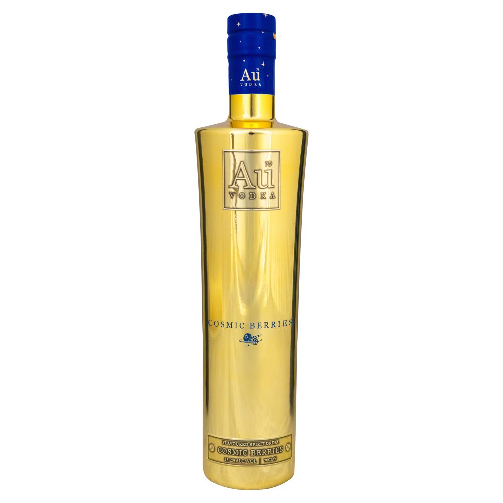Au Vodka Cosmic Berries Flavoured Spirit Drink 70cl 70Cl × 1