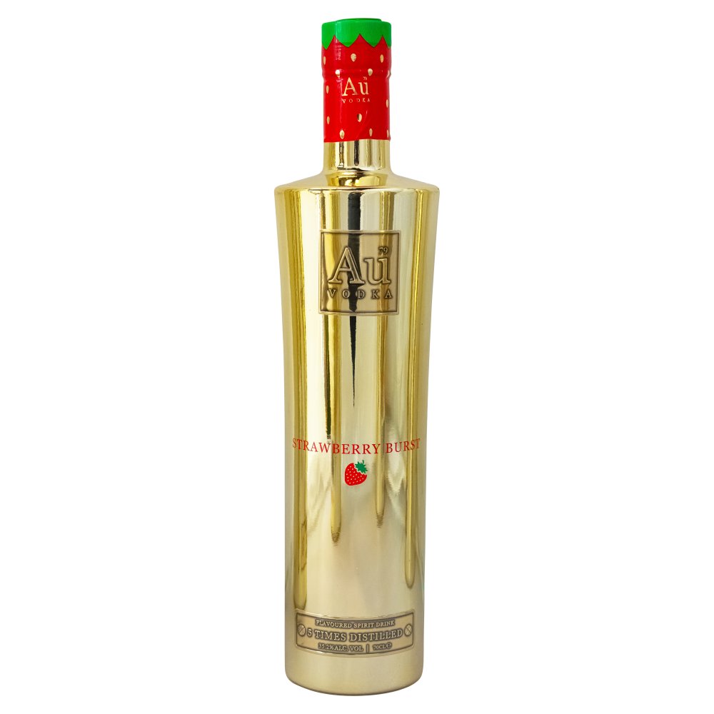 Au Vodka Strawberry Burst 70cl 70Cl × 6