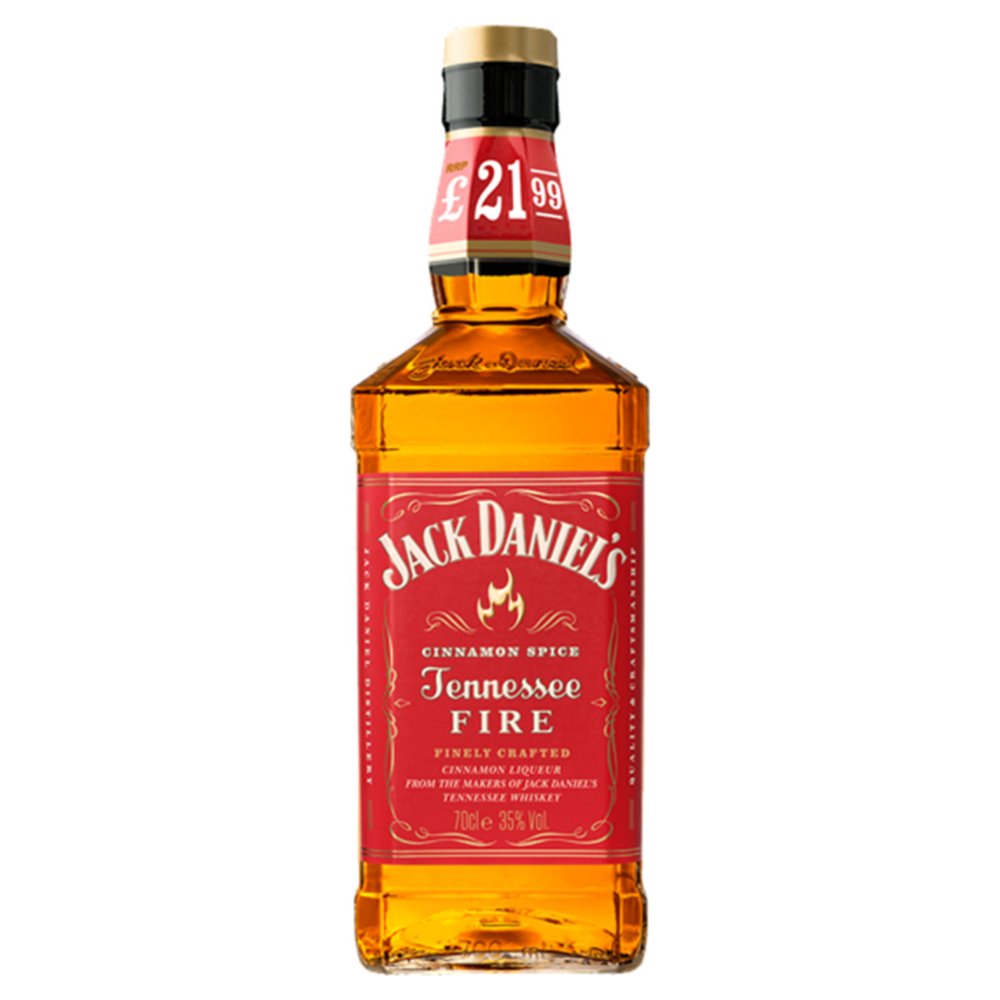Jack Daniel's Tennessee Fire 700mL £21.99 Price Marked Pack 70Cl × 1