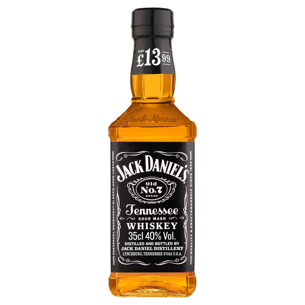 Jack Daniel's Old No. 7 Tennessee Whiskey 35cL £13.99 PMP 35Cl × 6