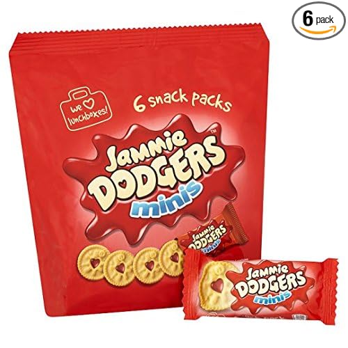 Burtons Jammie Dodgers Minis 8x120g
