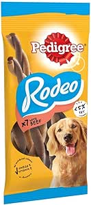 Pedigree Rodeo Dog Treats Beef 20x70g