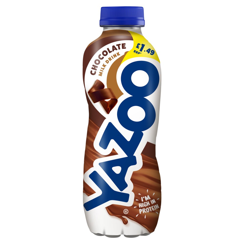 Yazoo Milk Drink Chocolate 400ml RRP £1.49 400ml × 10 × 1
