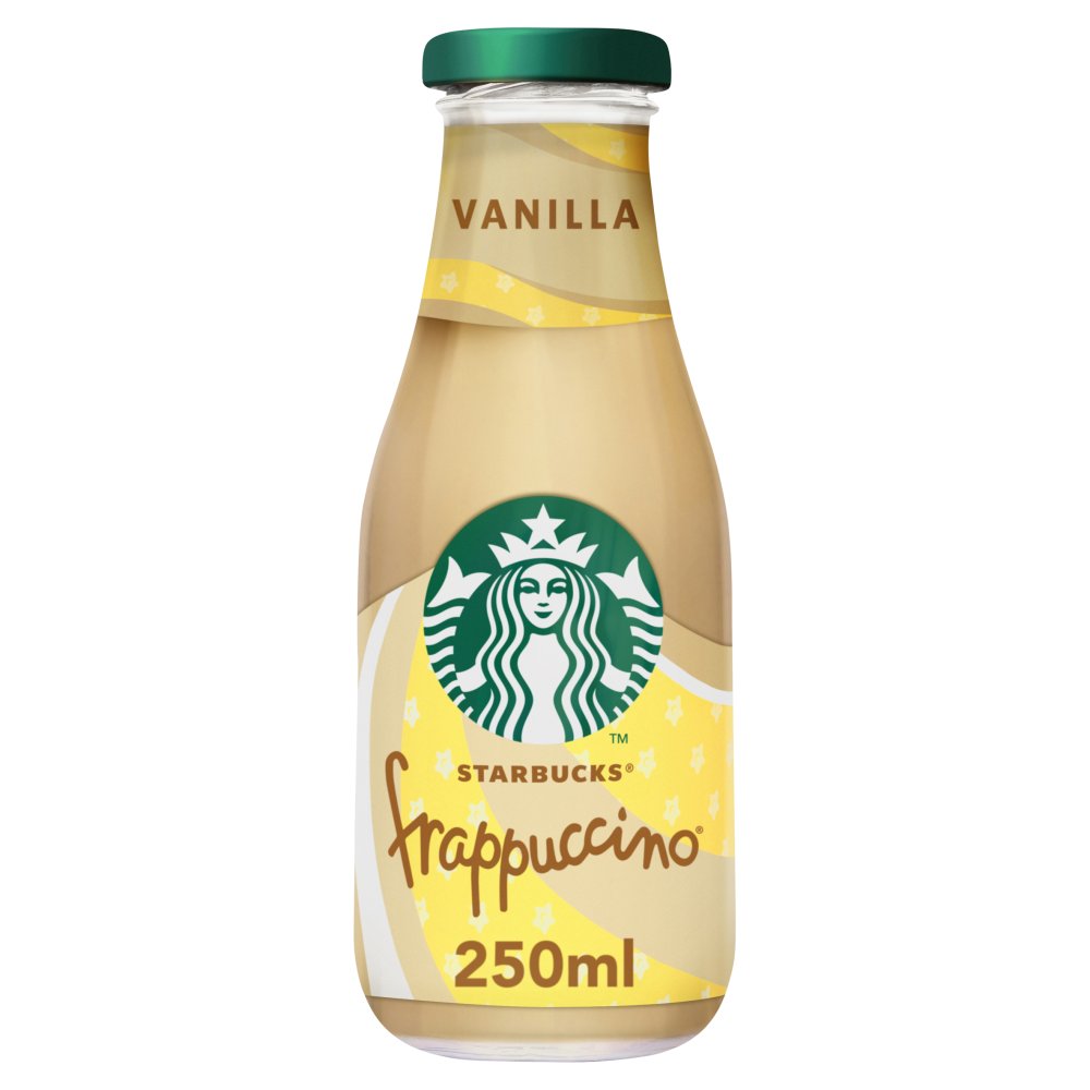 Starbucks Frappuccino Vanilla Flavour 250ml 250ml × 8 × 1