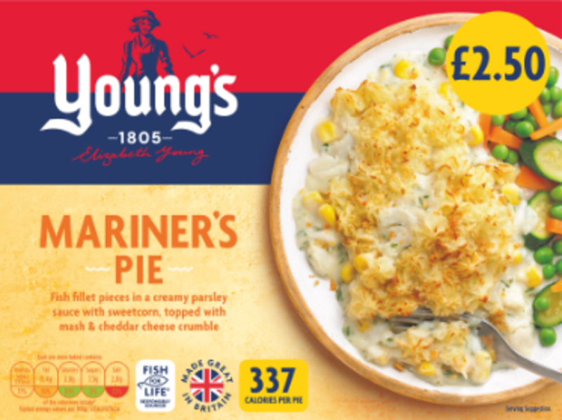 PM 2.50 Youngs Mariner Pie 12x300g