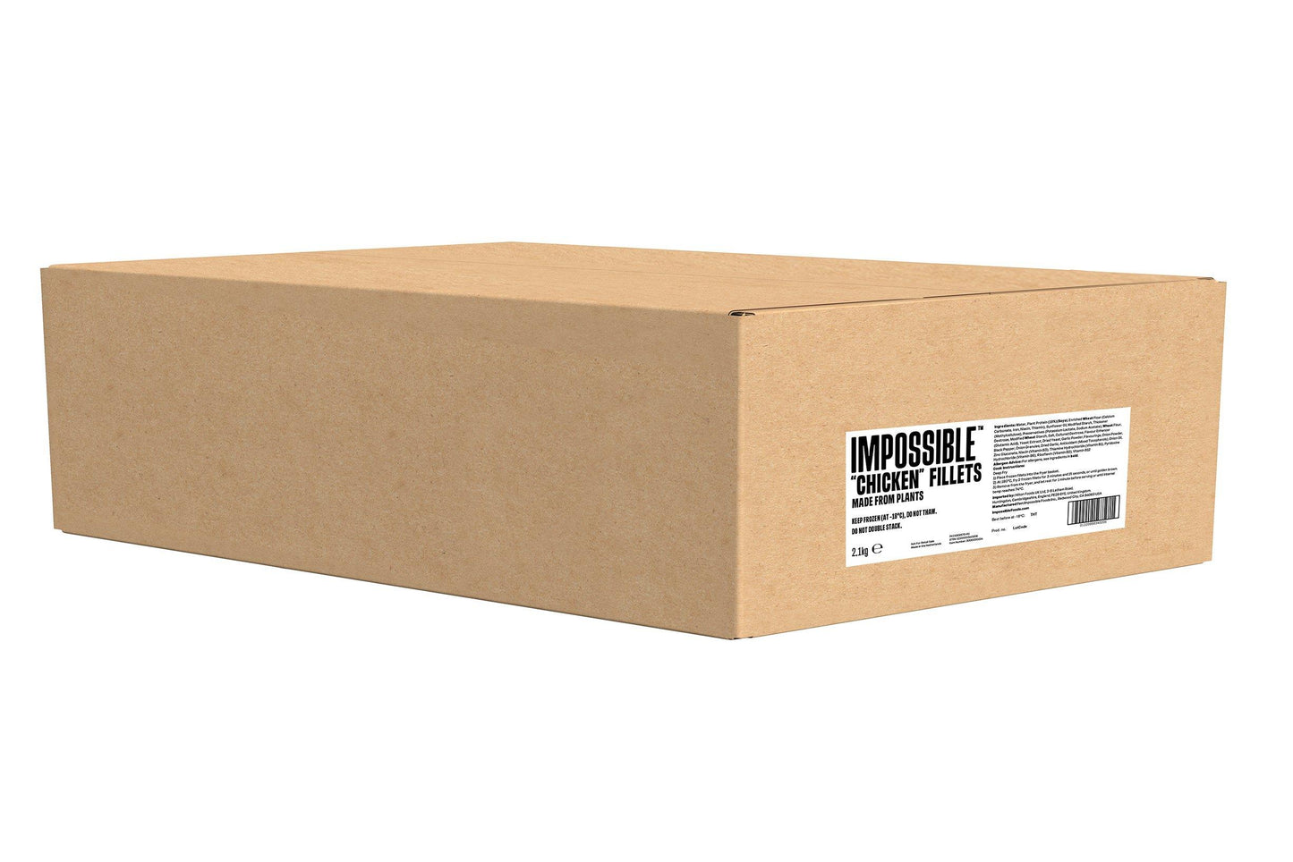 Impossible "Chicken" Fillets 1 x 2.1kg Ready Meals Asetena Pa